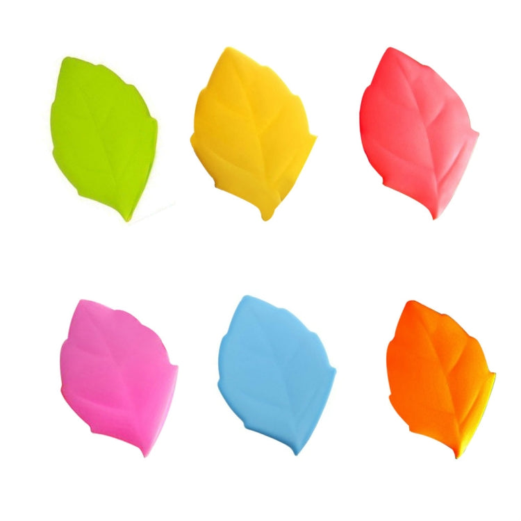 2 PCS Travel Outdoor Leaf Shape Creative Portable Silicone Wash Cup