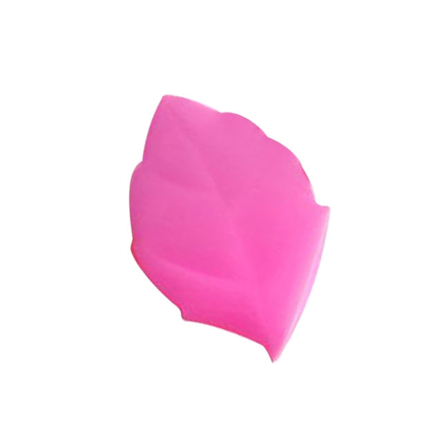 2 PCS Travel Outdoor Leaf Shape Creative Portable Silicone Wash Cup