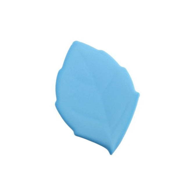 2 PCS Travel Outdoor Leaf Shape Creative Portable Silicone Wash Cup