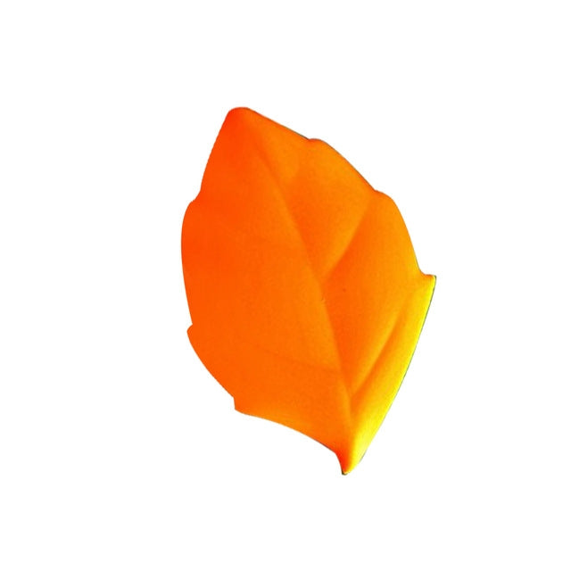 2 PCS Travel Outdoor Leaf Shape Creative Portable Silicone Wash Cup