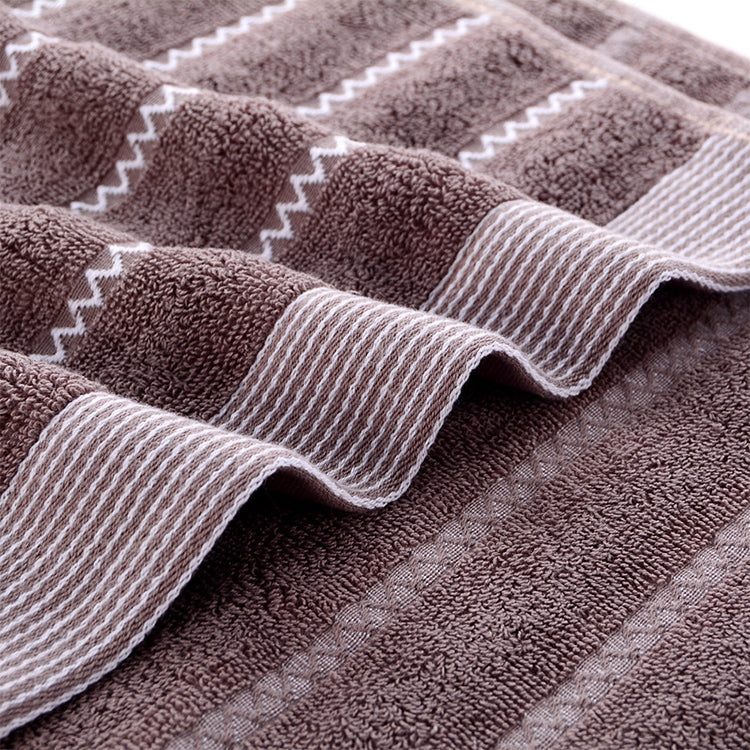 32-strand Cotton Wave Absorbent and Durable Bath Towel