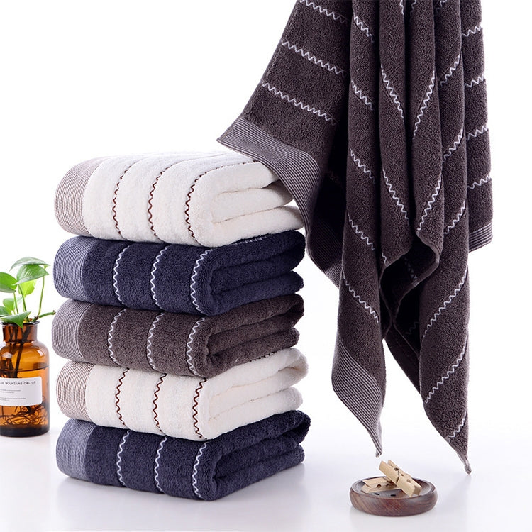32-strand Cotton Wave Absorbent and Durable Bath Towel