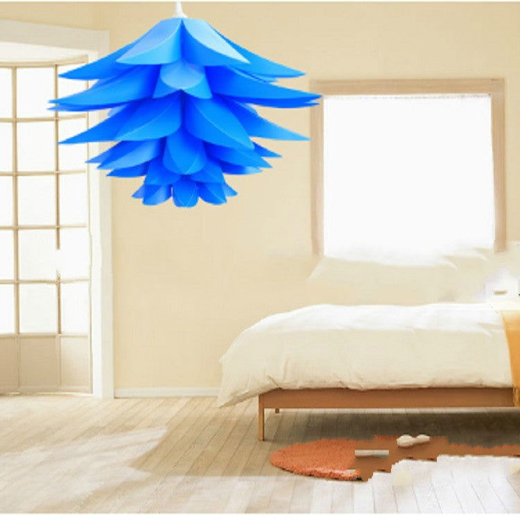 Fashion and Environmentally Fashion Lotus LED Chandelier Lampshade, Random Color Delivery