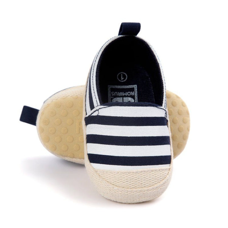 Baby Boy Striped Shoes Lovely Infant First Walkers Soft Sole Toddler Shoes