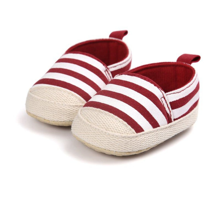 Baby Boy Striped Shoes Lovely Infant First Walkers Soft Sole Toddler Shoes
