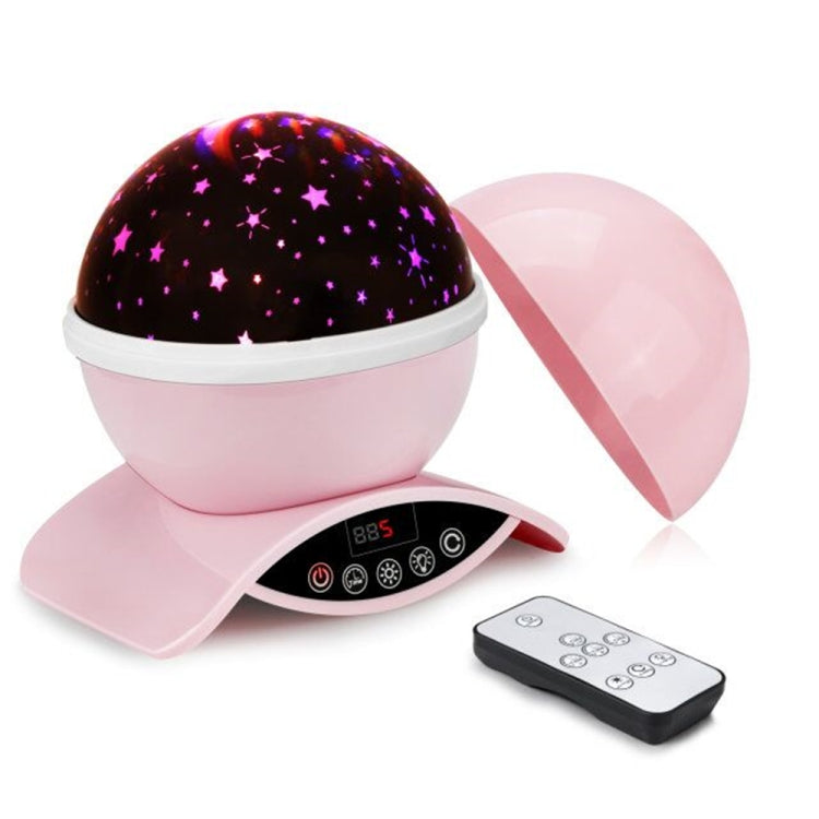 LED Night Light Rotating Remote Control Star Projector Moon Lights gifts for women party Kid Baby Children Lamp(white)