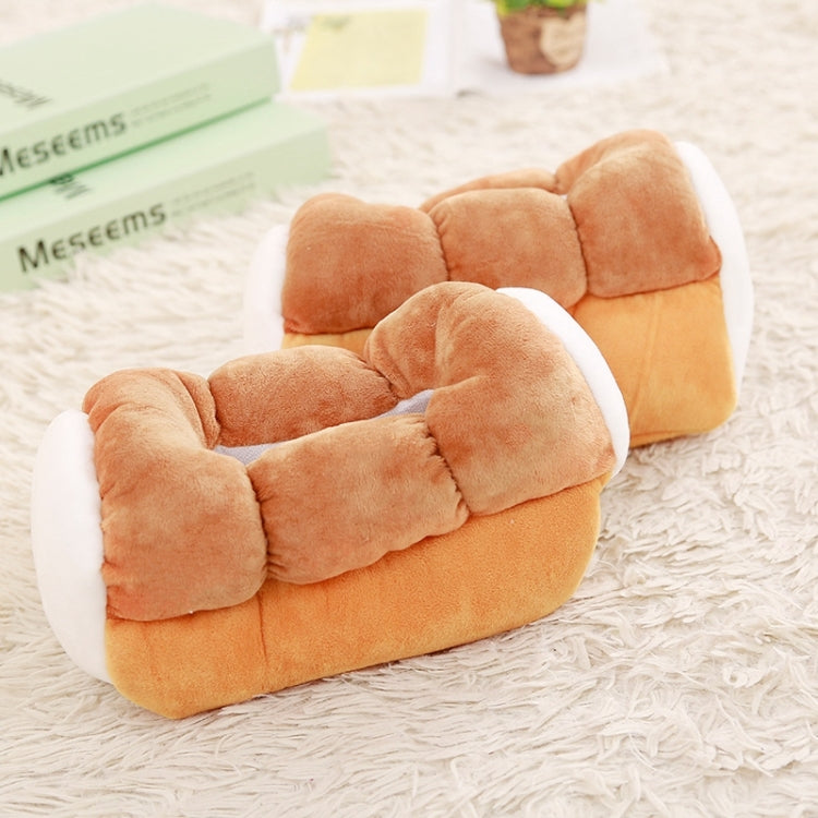 Simulation Bread Toast Plush Tissue Box