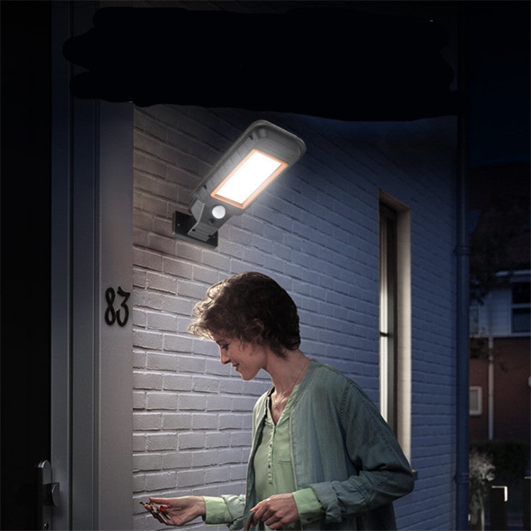 120 COB Solar Lamp Body Induction Wall Lamp LED Outdoor Waterproof Lighting Street Lamp