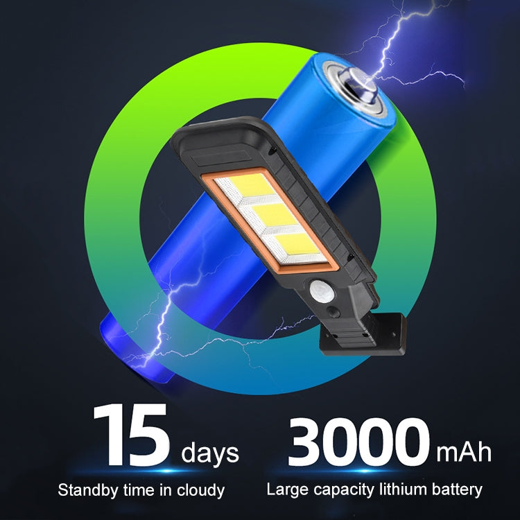 120 COB Solar Lamp Body Induction Wall Lamp LED Outdoor Waterproof Lighting Street Lamp