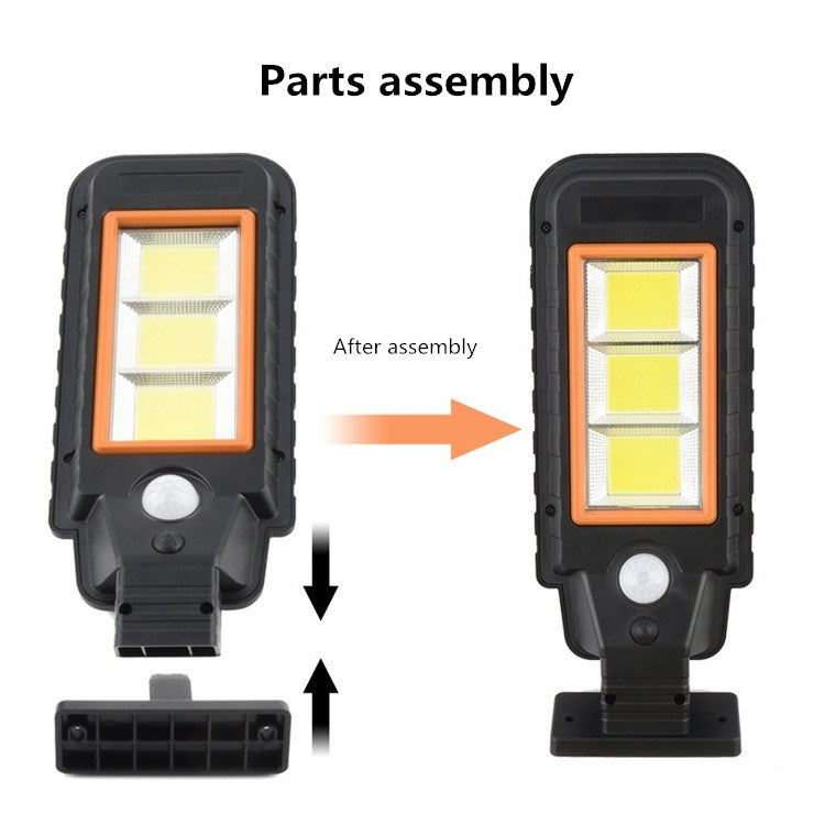 120 COB Solar Lamp Body Induction Wall Lamp LED Outdoor Waterproof Lighting Street Lamp