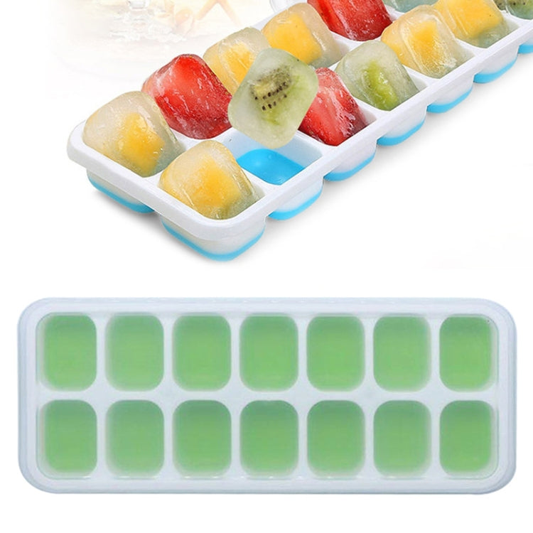 5 PCS 14 Grid Silicone Ice Grid Household Square Ice Grid Silicone Mold With Lid