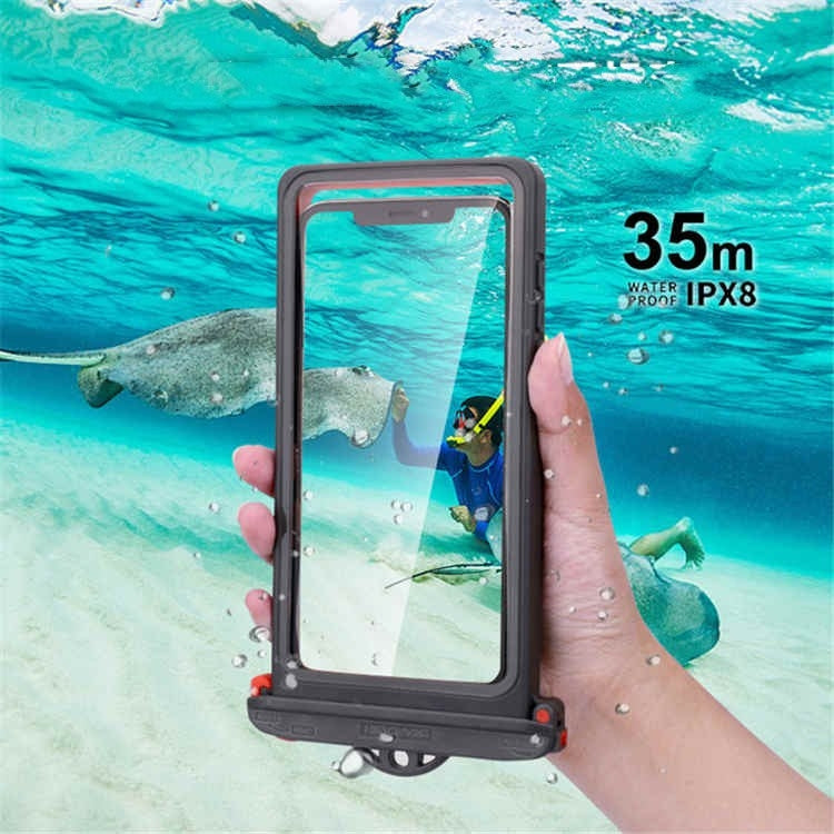 For Smart Phones Below 6.9 Inch IPX8 Waterproof Phone Case
