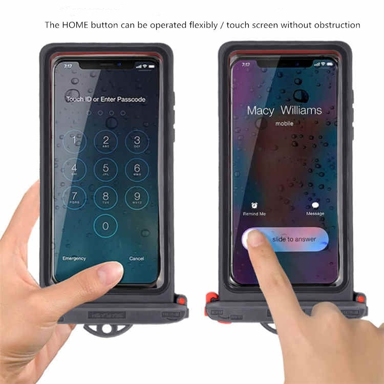 For Smart Phones Below 6.9 Inch IPX8 Waterproof Phone Case