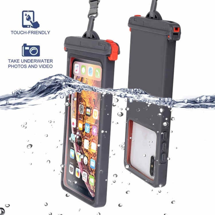 For Smart Phones Below 6.9 Inch IPX8 Waterproof Phone Case
