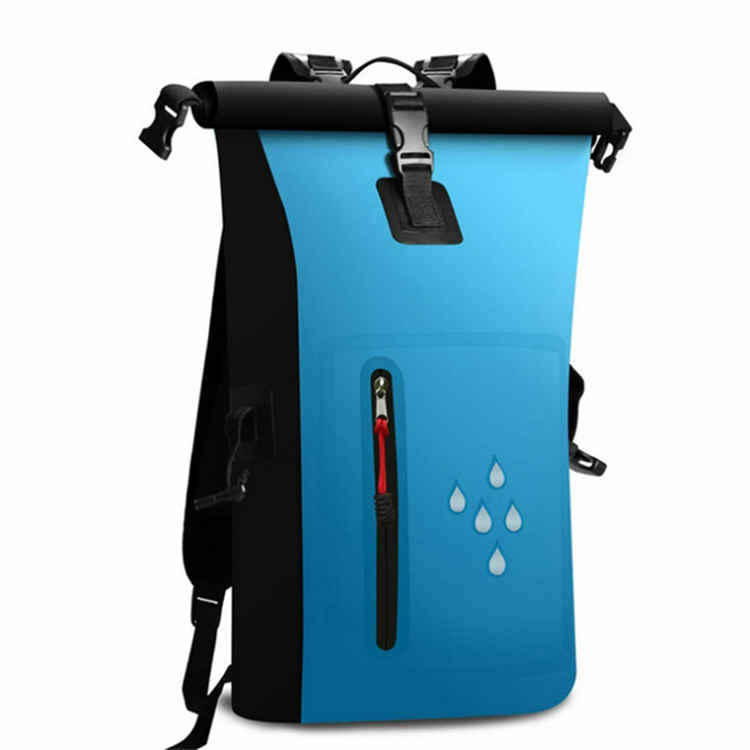 25L Waterproof Backpack Waterproof Bucket Bag With Reflective Strip