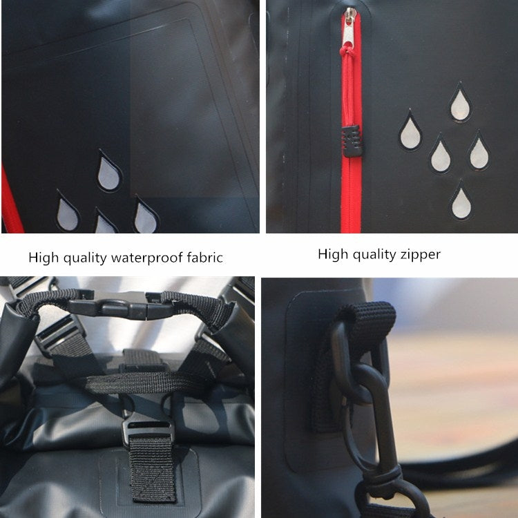 25L Waterproof Backpack Waterproof Bucket Bag With Reflective Strip