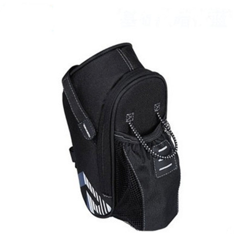 Bicycle Bag Riding Water Bottle Tail Bag Waterproof Mountain Bike Rear Bag, Style:Basic(Dark Blue)