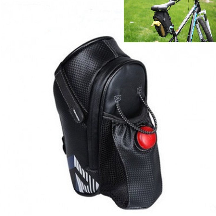 Bicycle Bag Riding Water Bottle Tail Bag Waterproof Mountain Bike Rear Bag, Style:Upgraded Models