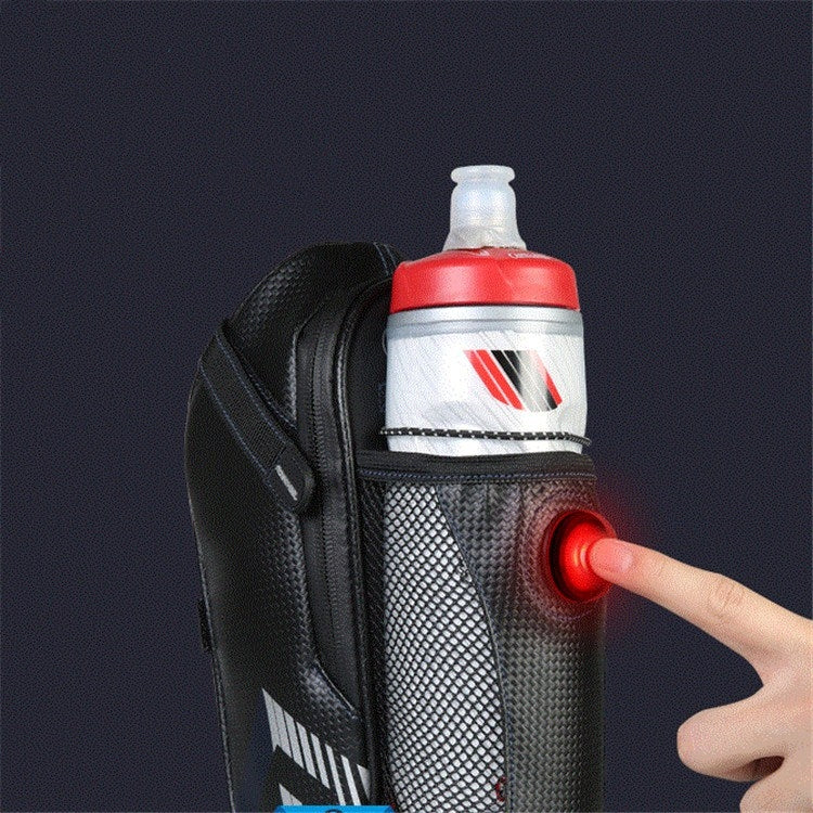 Bicycle Bag Riding Water Bottle Tail Bag Waterproof Mountain Bike Rear Bag, Style:Upgraded Models