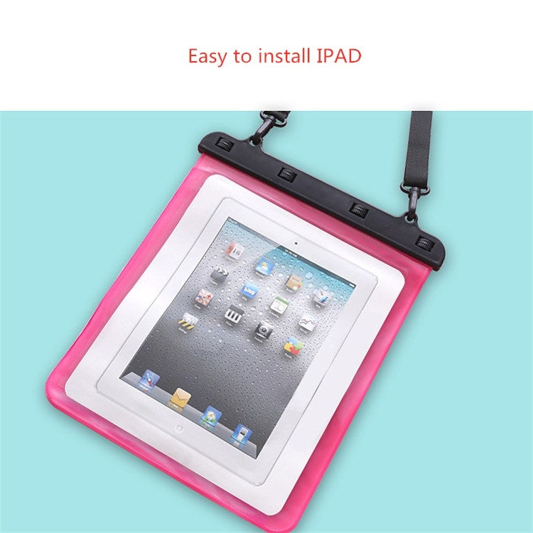 2 PCS Multipurpose Single Shoulder Outdoor Transparent Waterproof Bag for Mobile Phone Small Objects
