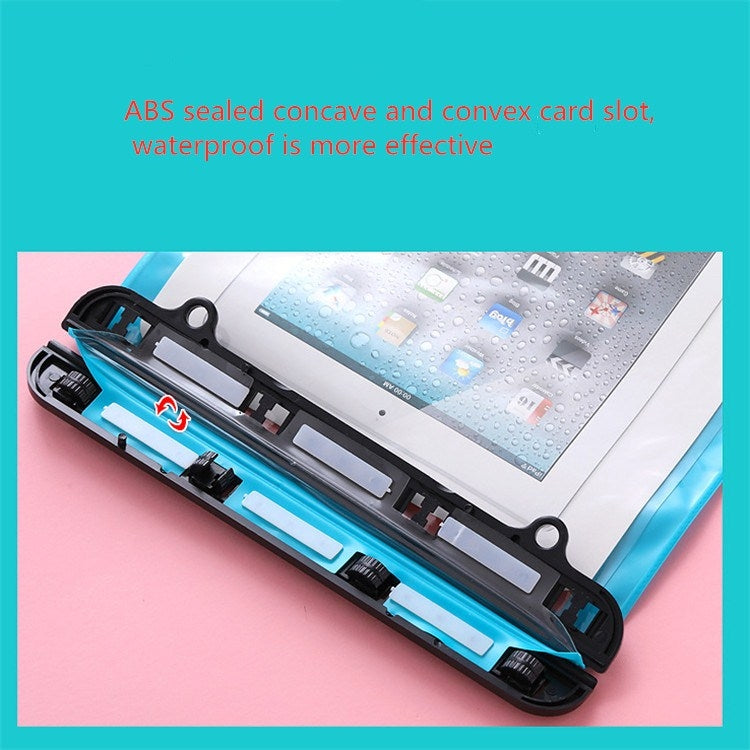 2 PCS Multipurpose Single Shoulder Outdoor Transparent Waterproof Bag for Mobile Phone Small Objects
