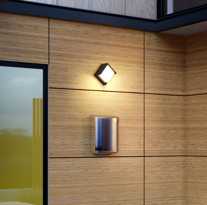 13cm Round Shape 10W 3000K Patio Porch Garden Light Outdoor IP54 Waterproof LED Wall Lamp