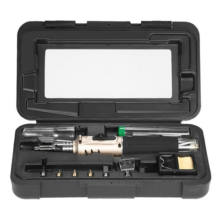 HS-1115K 10-in-1 Multifunctional Gas Soldering Iron Tool Set