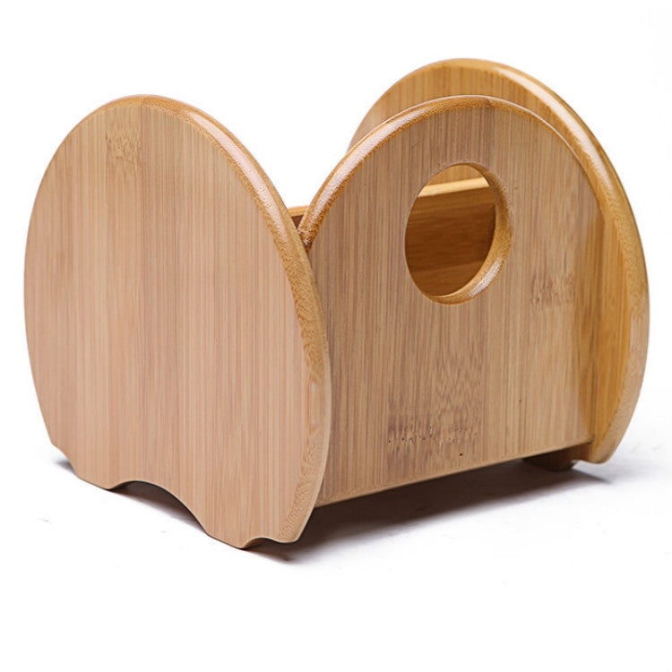 Creative Desktop Four Grid Storage Remote Control Box Key Cosmetics Sundry Box, Style:Round