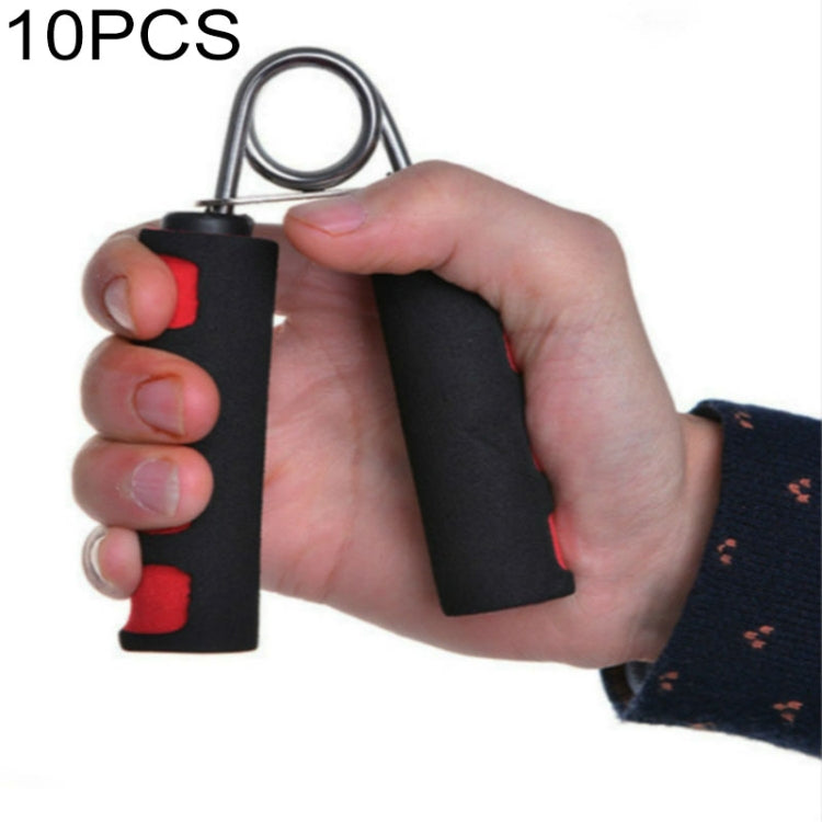 10 PCS A Type 4.5mm Chrome-plated Fingerprint Two-color Cotton Sleeve Grip