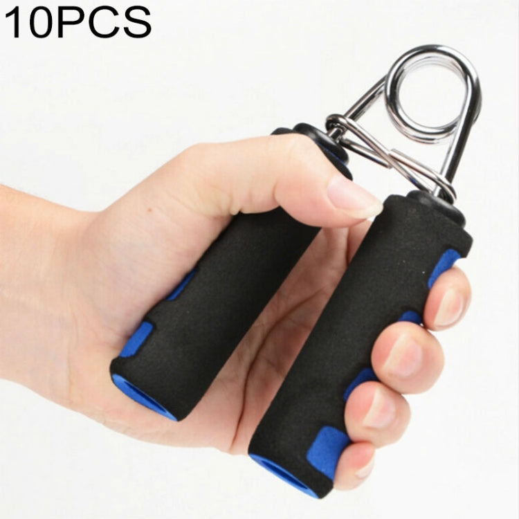 10 PCS A Type 4.5mm Chrome-plated Fingerprint Two-color Cotton Sleeve Grip