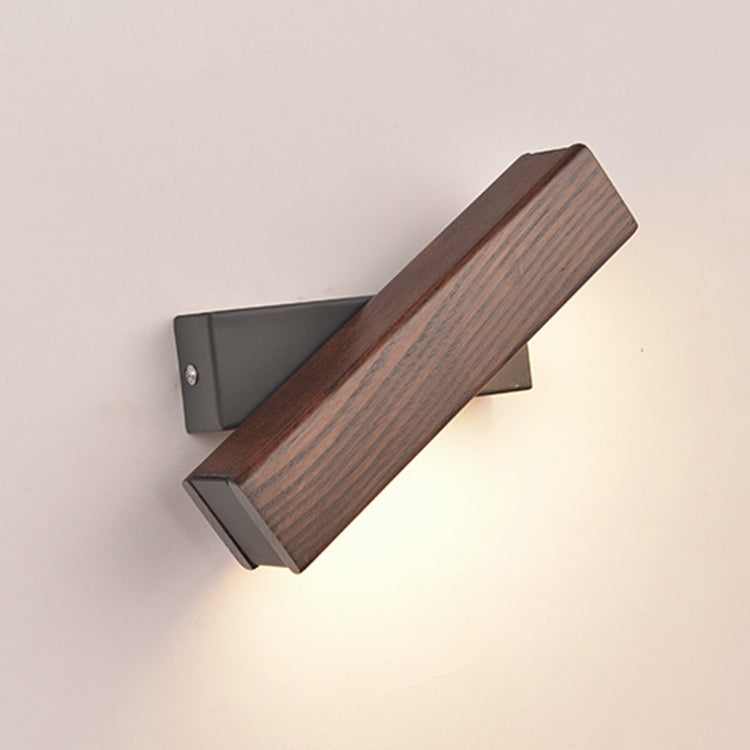 Simple Rotatable Bedside Bedroom Wall Lamp Warm Night Light, Size:21cm