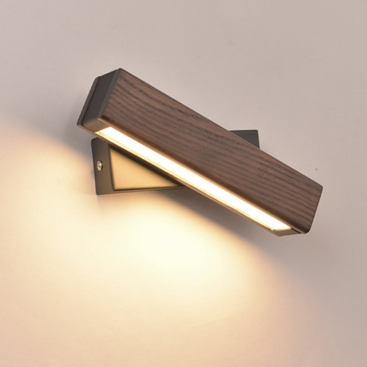Simple Rotatable Bedside Bedroom Wall Lamp Warm Night Light, Size:21cm