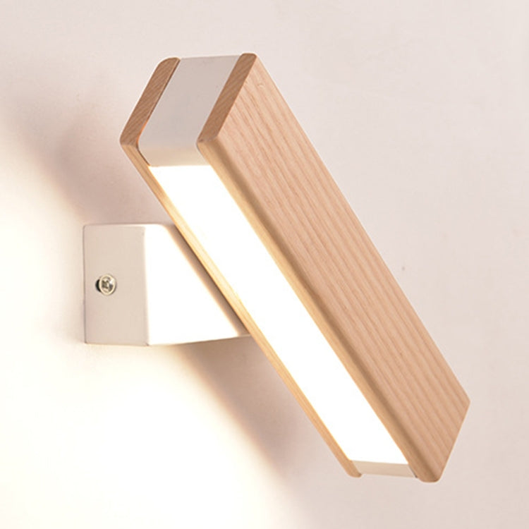 Simple Rotatable Bedside Bedroom Wall Lamp Warm Night Light, Size:21cm