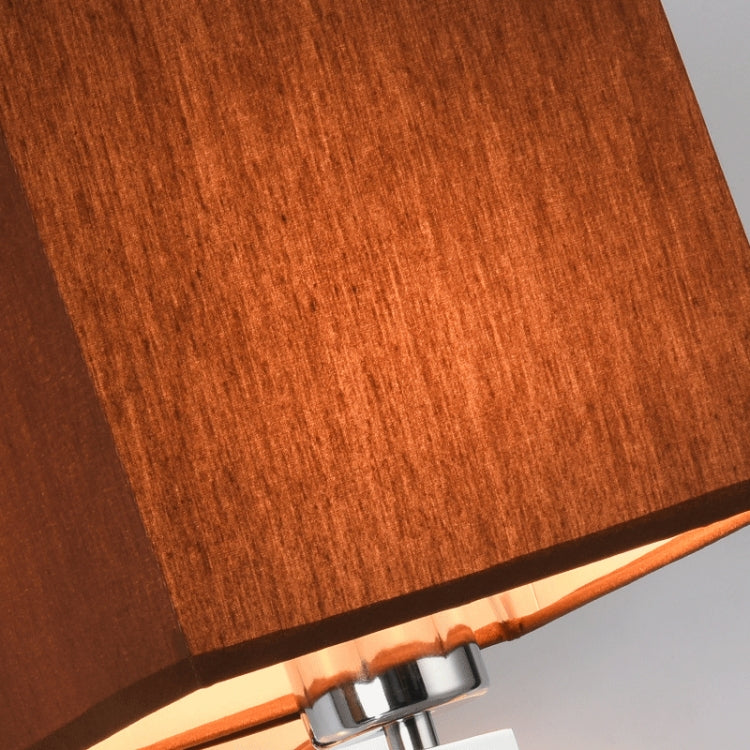 Creative Minimalist Living Room Bedroom Bedside Lamp Hotel Reading Lamp, Lampshade Color:Double Tube  linen