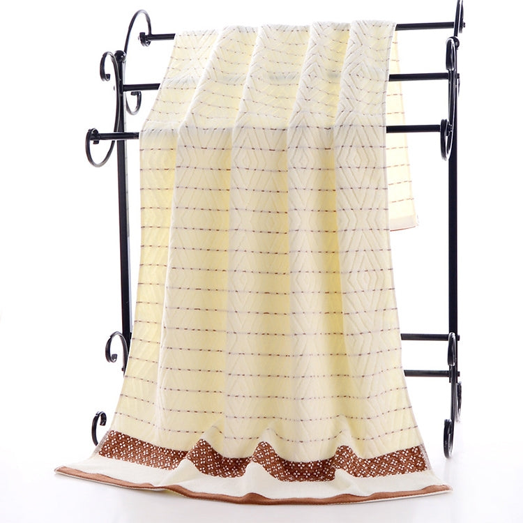 Business Hotel Cotton Rhombus Check Towel