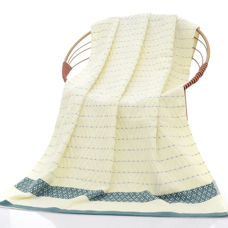 Business Hotel Cotton Rhombus Check Towel