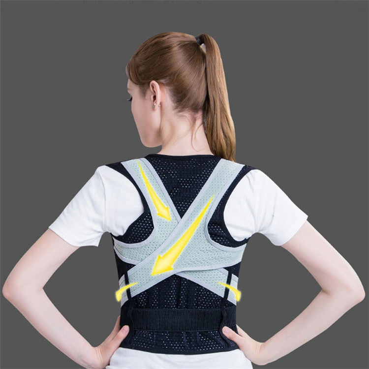 Breathable Adult Childrens Posture Correction Belt, Size:L