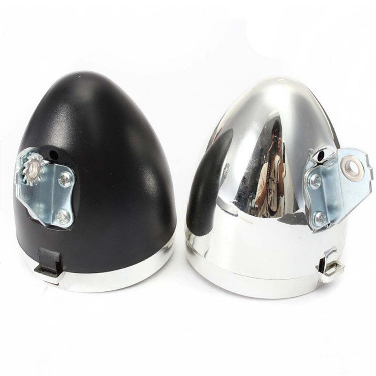 2 PCS 3 LED Retro Bicycle Headlight Night Riding Safety Warning Light