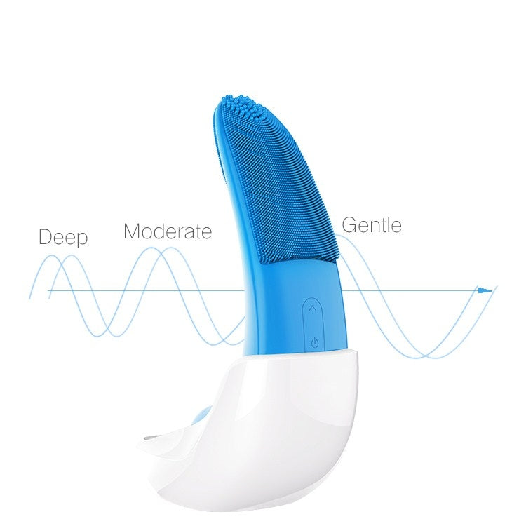 Rechargeable Electric Silicone Face Washing Instrument