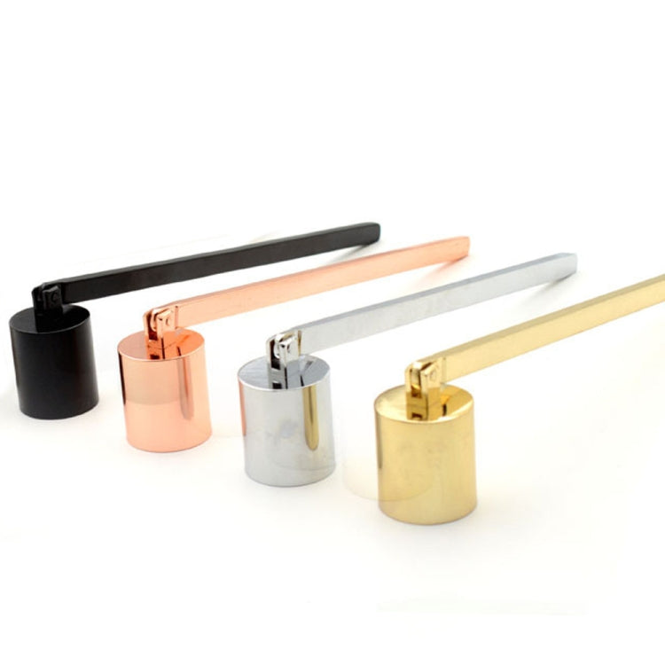 Candle Extinguisher Cover Candle Candle Hood Candle Candle Scent Candle Tool, Color:Rose gold