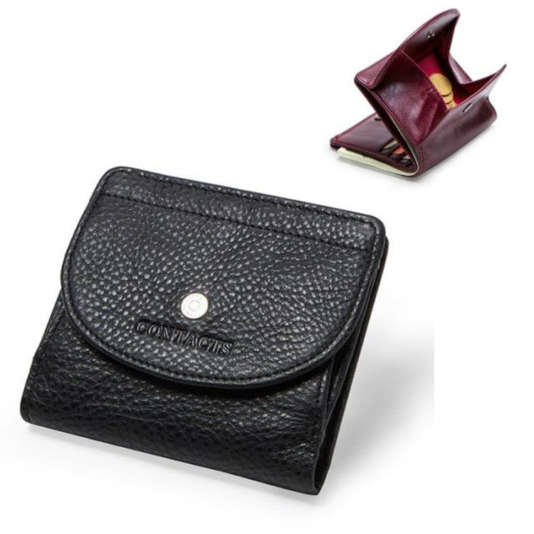 Genuine Leather Women Wallet Fashion Coin Purse  Lady Money Bag  Mini Clutch
