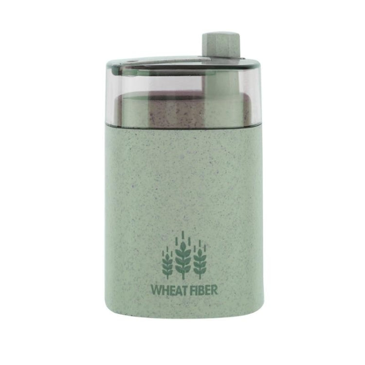 Wheat Straw Hand Press Toothpick Box Toothpicks Storage Box