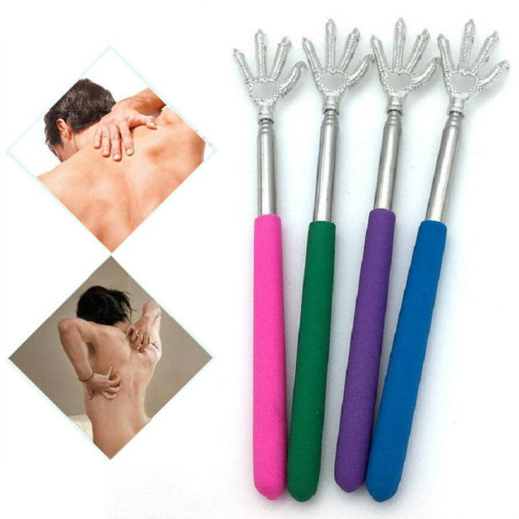 10 PCS Eagle Claw Stainless Steel Telescopic Tickle Scratcher(Random Color Delivery)