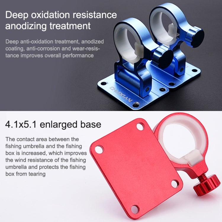 2 PCS Split Umbrella Stand for Folding Umbrella Stand Fishing Box