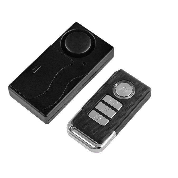 Remote Control Wireless Vibration Alarm Security Detector