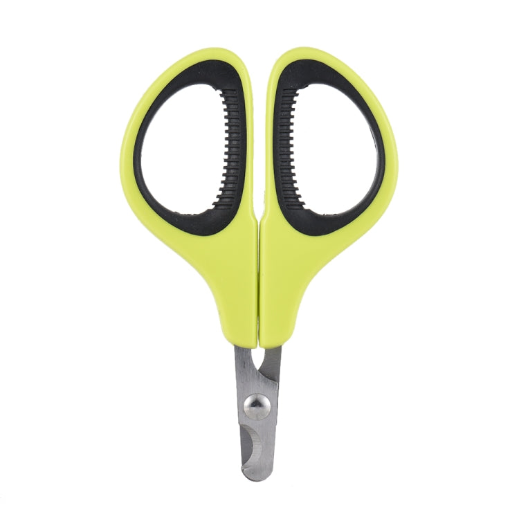 2 PCS Pet Nail Clippers Cat Nail Scissors Cutter Trimmer(Green)