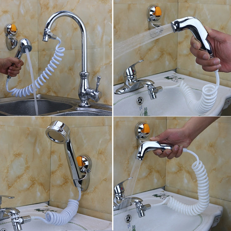 Bathroom ABS Telephone Line Spring Flexible Shower Hose