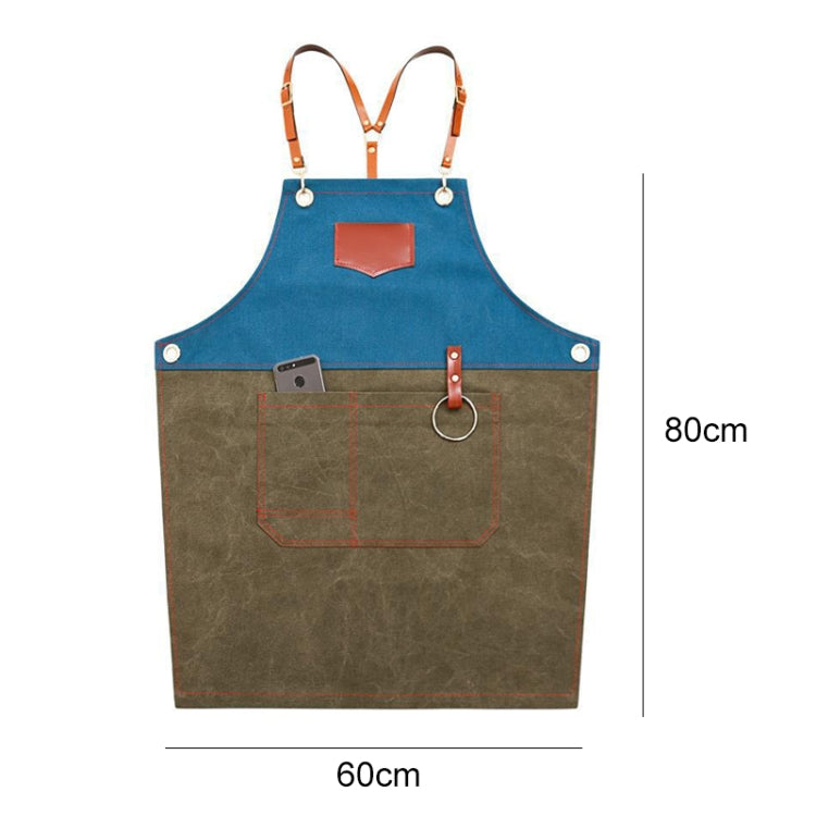 Men Women Overalls Denim Apron