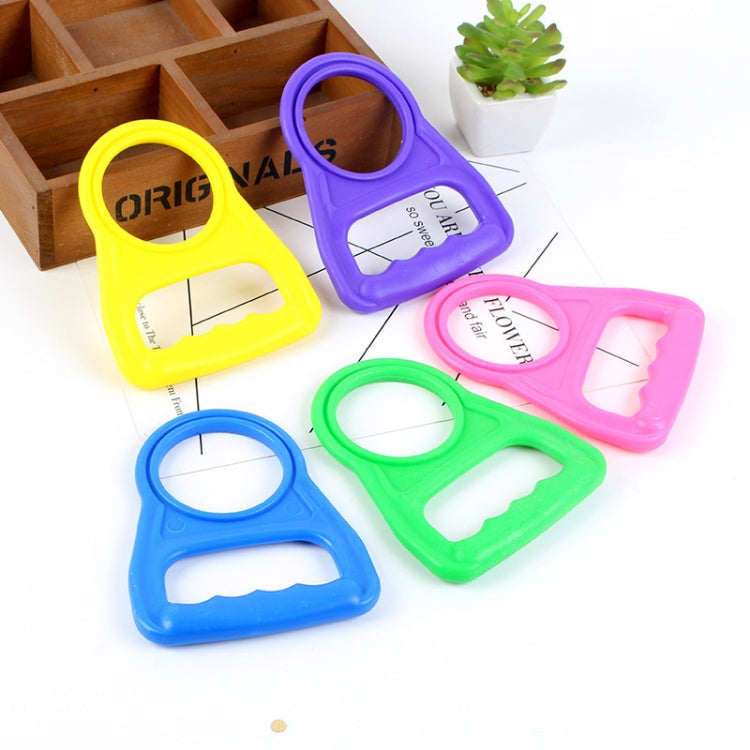 2 PCS Large Bucket Pure Water Bucket Device Water Handle Thickened Labor-saving Hand Ring, Random Color Delivery