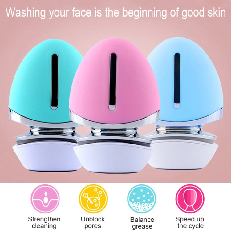 Multifunctional Ultrasonic Face and Eye Electric Warm Silicone Cleansing Instrument